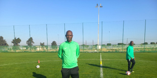 Nigeria's U20 MNT head Coach Ladan Bosso,