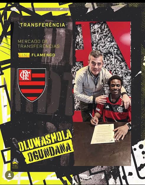 Olusola Ogundana joins Flamengo.